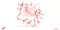 BARDATURA SERVO/RINCULO IGNIZIONE per Honda NC 750 S ABS 35KW, ROUGE 2019