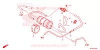CANISTRO per Honda NC 750 S ABS 35KW, ROUGE 2019