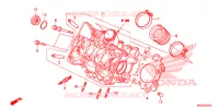 CILINDRO/TESTATA per Honda NC 750 S ABS 35KW, ROUGE 2019