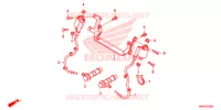 BARDATURA SERVO/RINCULO IGNIZIONE per Honda NC 750 S ABS 35KW, RED 2018