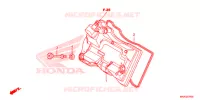 COPERTURA TESTA CILINDRO per Honda NC 750 S ABS 35KW, RED 2018