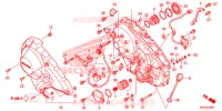 COPERTURA CASSA MANOVELLA (NC750SD) per Honda NC 750 S DCT, RED 2018