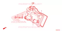 COPERTURA TESTA CILINDRO per Honda NC 750 S DCT, RED 2018