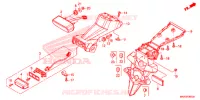 LUCE CODA(2) per Honda NC 750 S DCT, RED 2018