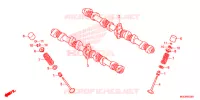 ALBERO A CAMME/VALVOLA per Honda CB 1100 RS 2019
