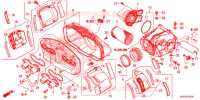 COPERTURA ANTERIORE/FILTRO ARIA per Honda CB 1100 RS 2019