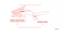 EMBLEMA/STRISCIA per Honda CB 1100 RS 2019
