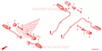 FRECCIA LAMPEGGIATORE per Honda CB 1100 RS 2019