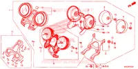 INDICATORE COMBINAZIONE per Honda CB 1100 RS 2019