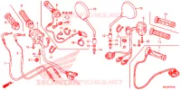 LEVA MANIGLIA/INTERRUTTORE/CAVO(1) per Honda CB 1100 RS 2019