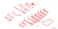 UTENSILI/SCATOLA BATTERIA per Honda CB 1100 RS 2019