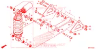 AMMORTIZZATORE POSTERIORE per Honda CBR 1000 ABS RED 2018