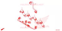 BARDATURA SERVO/RINCULO IGNIZIONE per Honda CBR 1000 ABS RED 2018