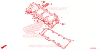 CILINDRO per Honda CBR 1000 ABS RED 2018