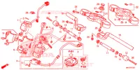 CONDOTTO MANIGLIA/PONTE SOPRA/ GAMBA STERZO per Honda CBR 1000 ABS RED 2018