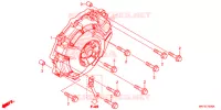 COPERTINA GENERATORE C.A. per Honda CBR 1000 ABS RED 2018