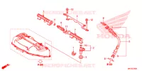 CORPO FARFALLATO per Honda CBR 1000 ABS RED 2018