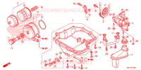 FILTRO DELL'OLIO/SCODELLO OLIO/POMPA OLIO per Honda CBR 1000 ABS RED 2018