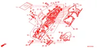 PARAFANGO POSTERIORE per Honda CBR 1000 RR SP 2019