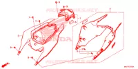 SEDILE/RIPARO POSTERIORE per Honda CBR 1000 RR SP 2019