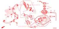 SERBATOIO COMBUSTIBILE per Honda SPACY 110 2018