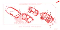 INDICATORE COMBINAZIONE (NSS125ADK) per Honda FORZA 125 TOP BOX 2018