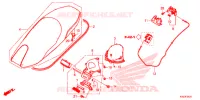 SELLA (NSS125ADK) per Honda FORZA 125 TOP BOX 2018