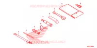UTENSILI/SCATOLA BATTERIA per Honda FORZA 125 TOP BOX 2018