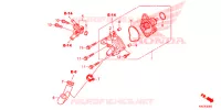 COPERTINA POMPA ACQUA per Honda FORZA 125 E 2019