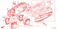 COPERTURA LATO SINISTRO per Honda FORZA 125 E 2019