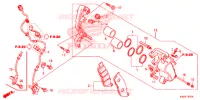 PINZA FRENO ANTERIORE per Honda FORZA 125 E 2019