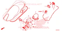 SELLA (NSS125ADK) per Honda FORZA 125 E 2019
