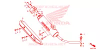 SMORZATORE SCARICO(2) per Honda FORZA 125 E 2019