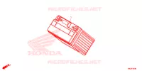 UTENSILI/SCATOLA BATTERIA per Honda FORZA 125 E 2019