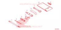UTENSILI/SCATOLA BATTERIA per Honda FORZA 125 E 2019