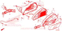 COPERTURA ANTERIORE/FILTRO ARIA per Honda FORZA 125 2020