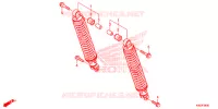CUSCINO POSTERIORE(2) per Honda FORZA 125 2020