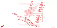GAMBA STERZO/PONTE SOPRA per Honda FORZA 125 2020