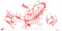 SCATOLA BAGAGLI (NSS125ADK) per Honda FORZA 125 2020
