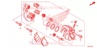 CALIBRO FRENO POSTERIORE per Honda SH 300 I ABS STANDARD 2018