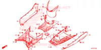 GRADINO PAVIMENTO per Honda SH 300 I ABS STANDARD 2018