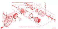 MOTORE AVVIATORE per Honda SH 300 I ABS STANDARD 2018