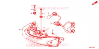 PARAFANGO POSTERIORE per Honda SH 300 I ABS STANDARD 2018