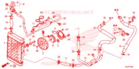 RADIATORE per Honda SH 300 I ABS STANDARD 2018