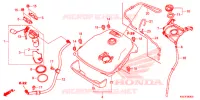 SERBATOIO COMBUSTIBILE per Honda SH 300 I ABS STANDARD 2018