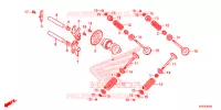 ALBERO A CAMME/VALVOLA per Honda SH 300 I ABS STANDARD 2018