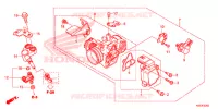 CORPO VALVOLA IMMISSIONE per Honda SH 300 I ABS STANDARD 2018