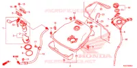 SERBATOIO COMBUSTIBILE per Honda SH 300 I ABS STANDARD 2018