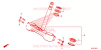 GAMBA STERZO/PONTE SOPRA per Honda AFRICA TWIN 1000 DCT WHITE 2018