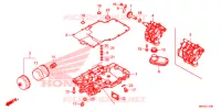 FILTRO DELL'OLIO/SCODELLO OLIO/POMPA OLIO per Honda AFRICA TWIN 1000 DCT ROJO 2018